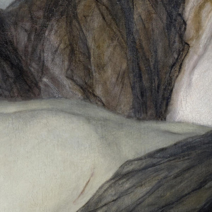 Maddalena Addolorata Per Il Corpo Di Cristo Arnold Böcklin abk24 quadro stampato su tela
