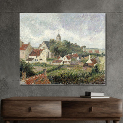 Villaggio Di Knocke 1894 Camille Pissarro cps36 quadro stampato su tela