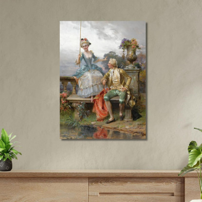 Pesca Per Una Buona Cattura Cesare Auguste Detti cad7 quadro stampato su tela