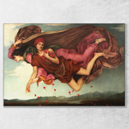 Notte E Sonno Evelyn De Morgan emg23 quadro stampato su tela