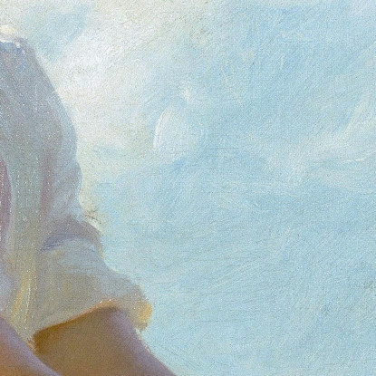 Sulle Alture Charles Courtney Curran ccc18 quadro stampato su tela