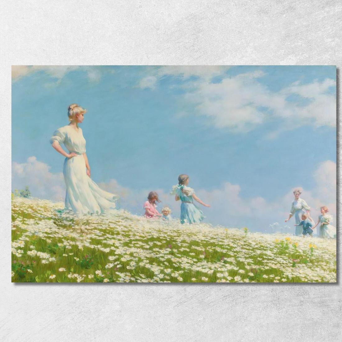 Estate Charles Courtney Curran ccc24 quadro stampato su tela Estate Charles Courtney Curran ccc24 quadro stampato su tela