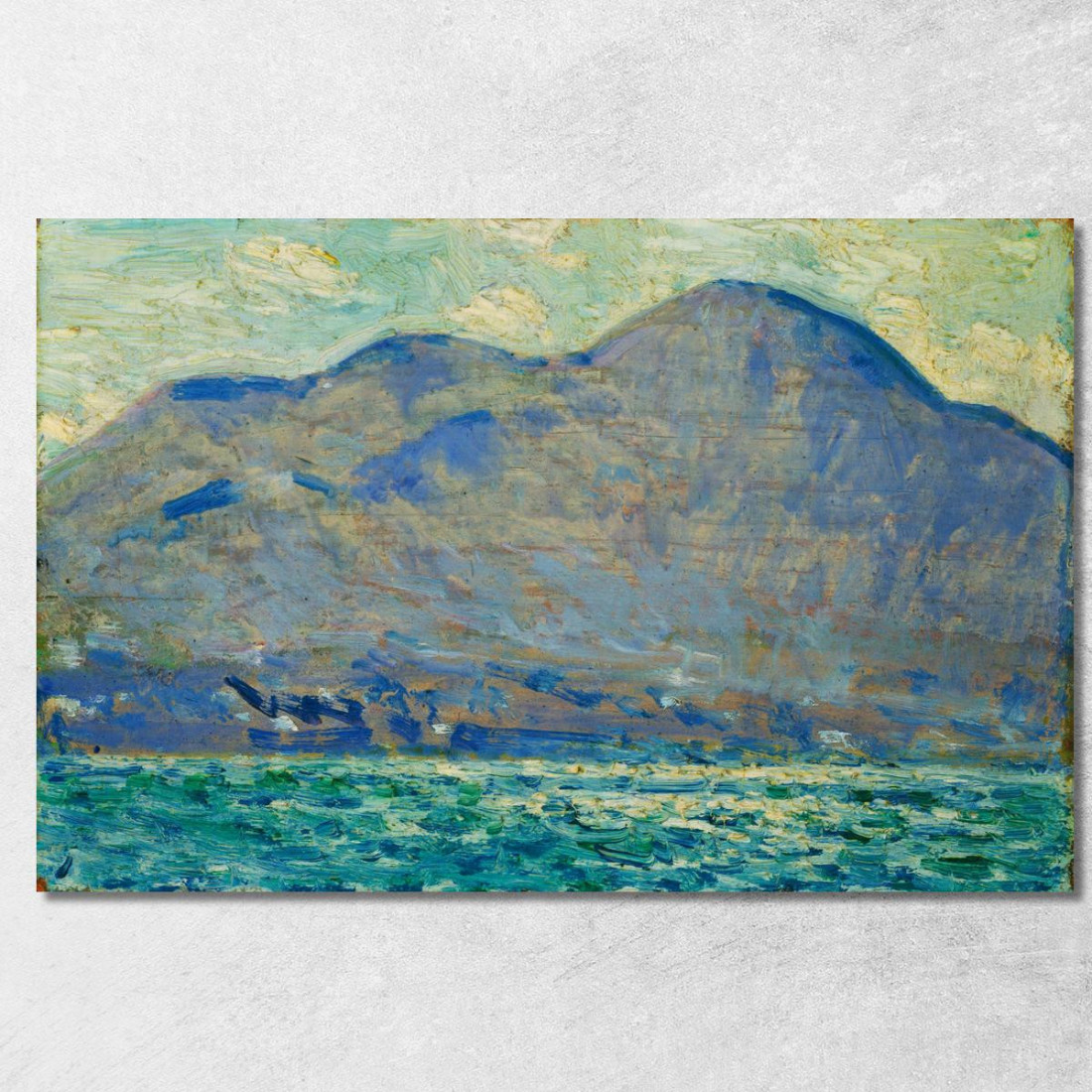 Monte Beacon A Newburgh Childe Hassam chs41 quadro stampato su tela