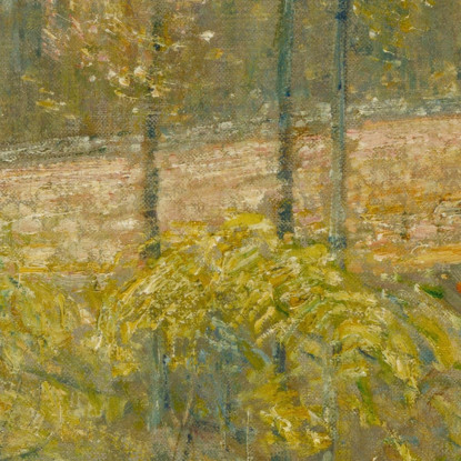 Primavera Navesink Highlands Childe Hassam chs64 quadro stampato su tela
