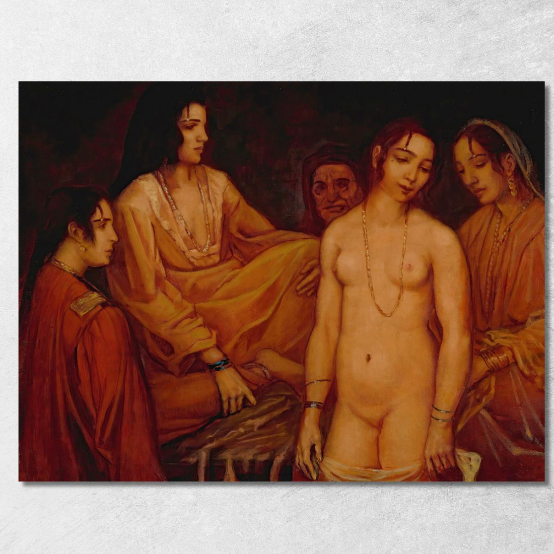 All'Harem Emile Bernard ebr3 quadro stampato su tela All'Harem Emile Bernard ebr3 quadro stampato su tela