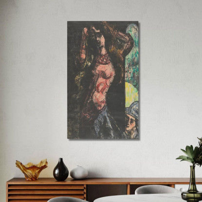 La Contessa Si Spazzola I Capelli Esmérée O La Musica Danzante Esmérée Emile Bernard ebr13 quadro stampato su tela