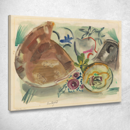 Ceramica Rotta Frances Hodgkins fhd7 quadro stampato su tela