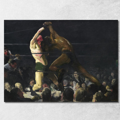 Entrambi I Membri Di Questo Club George Wesley Bellows gwb6 quadro stampato su tela