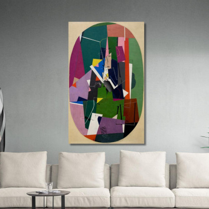 Fuga 2 Georges Valmier gvl36 quadro stampato su tela