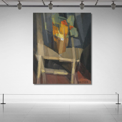 Natura Morta Su Un Tavolo Georges Valmier gvl56 quadro stampato su tela