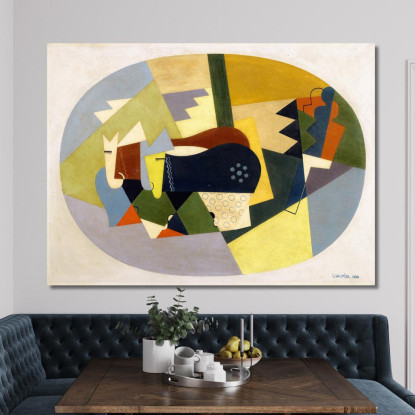 Il Bestiame Sulla Montagna Georges Valmier gvl67 quadro stampato su tela