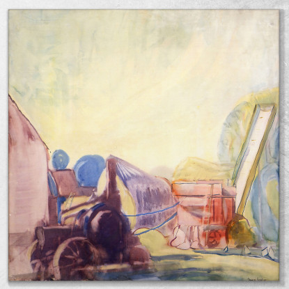 Motore Di Trazione Frances Hodgkins fhd47 quadro stampato su tela