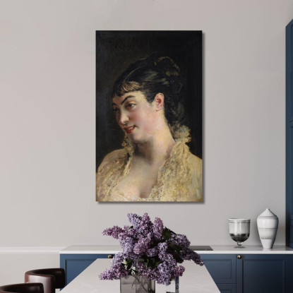 La Bella Donna Giovanni Boldini gbd29 quadro stampato su tela
