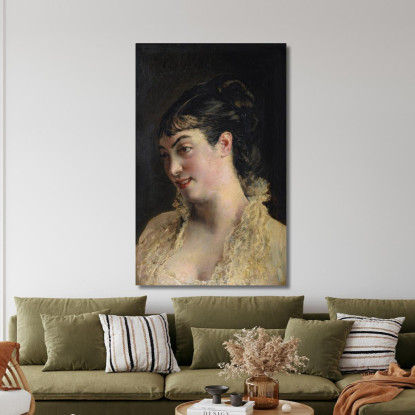 La Bella Donna Giovanni Boldini gbd29 quadro stampato su tela