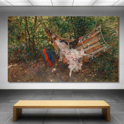 L' Amaca Giovanni Boldini gbd38 quadro stampato su tela