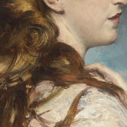 Ritratto Di Harriet Valentine Crocker Alexander Giovanni Boldini gbd60 quadro stampato su tela