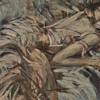 Il Modello Dell'Artista Giovanni Boldini gbd82 quadro stampato su tela