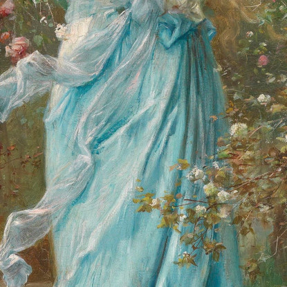 Danza Dei Fiori Hans Zatzka hzt14 quadro stampato su tela