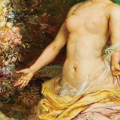 Cupido Hans Zatzka hzt16 quadro stampato su tela