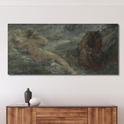 Apparizione Henri Fantin-Latour hft5 quadro stampato su tela