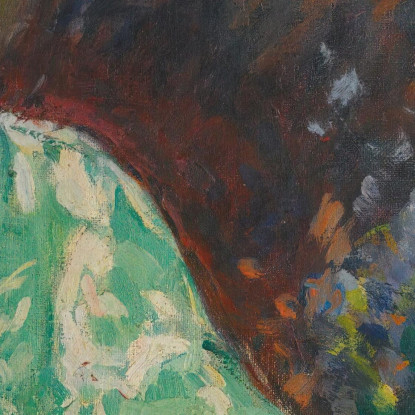 Donna E Bambina Alla Finestra Henri Lebasque hlb14 quadro stampato su tela