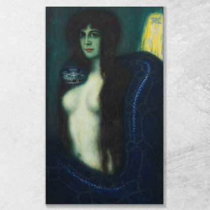 Il Peccato Il Peccato Franz von Stuck fvs24 quadro stampato su tela